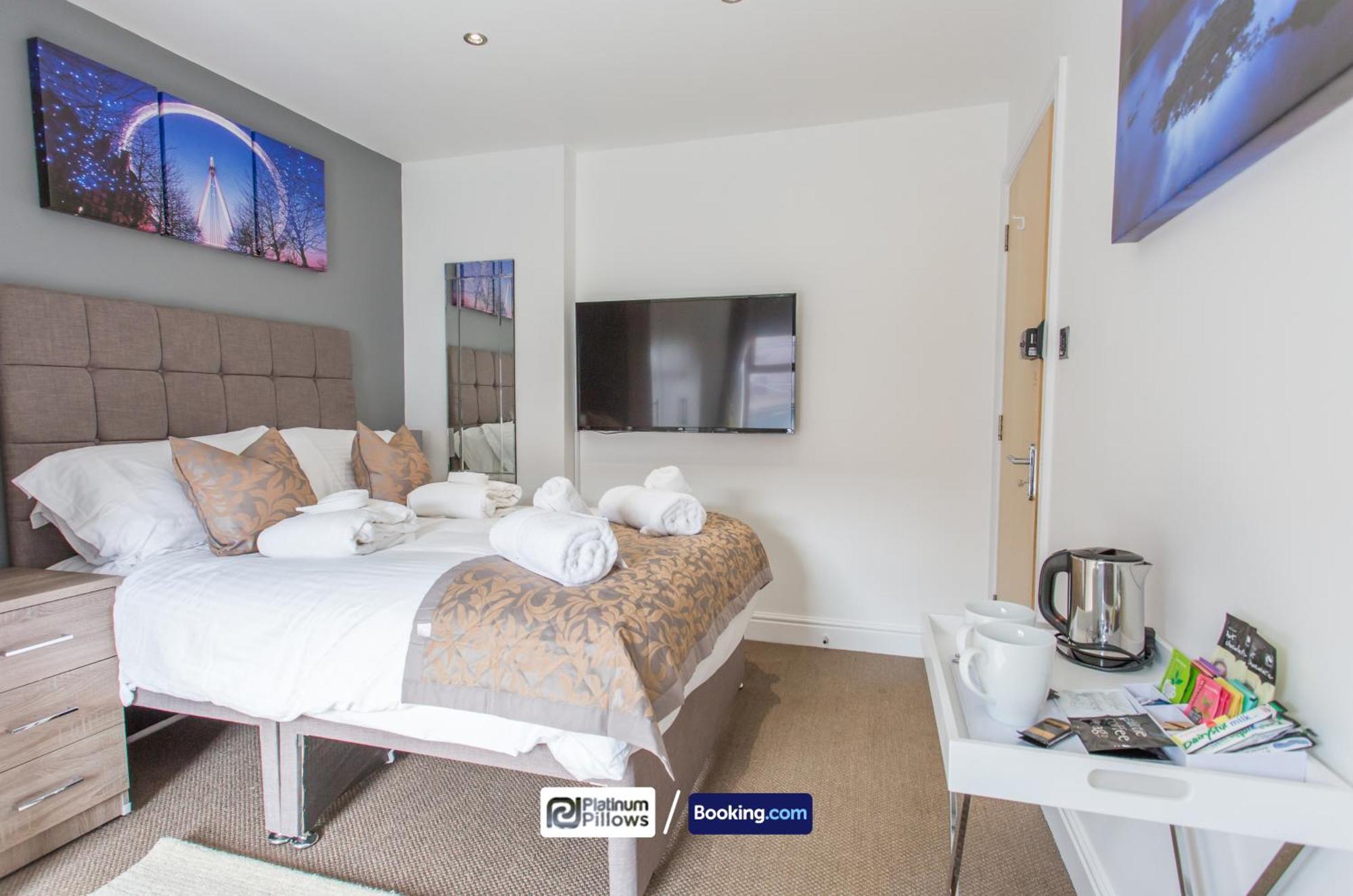 Modern Oxford 4 Bedroom Apartment, Contractor Accommodation, Walkable Into City Centre, Weekly & Monthly Deals Zewnętrze zdjęcie